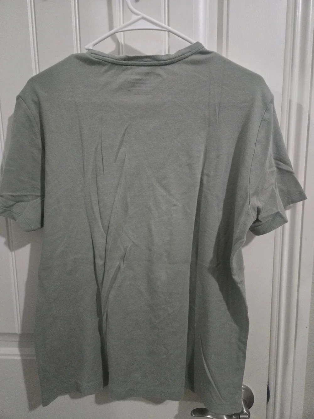 Banana Republic Men's Sage Green Luxe Touch Crew Neck Tee